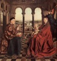 Jan van Eyck The Madonna of the Chancellor Rolin